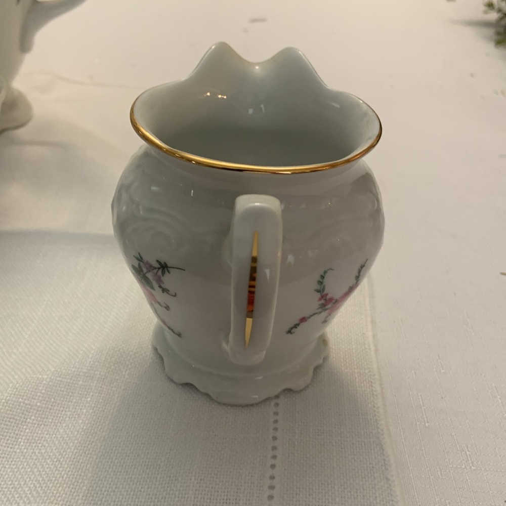 Vintage Royal Kent Poland Bavarian Rose tea/coffee Pot set. - Picture 4 of 13